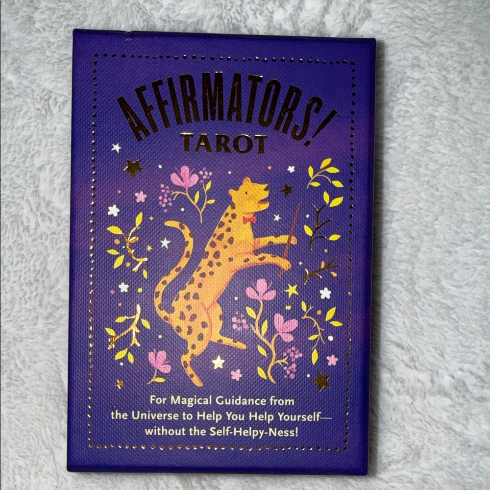 Knock Knock Viva Illumination Tarot Deck - Purple and Multicolor